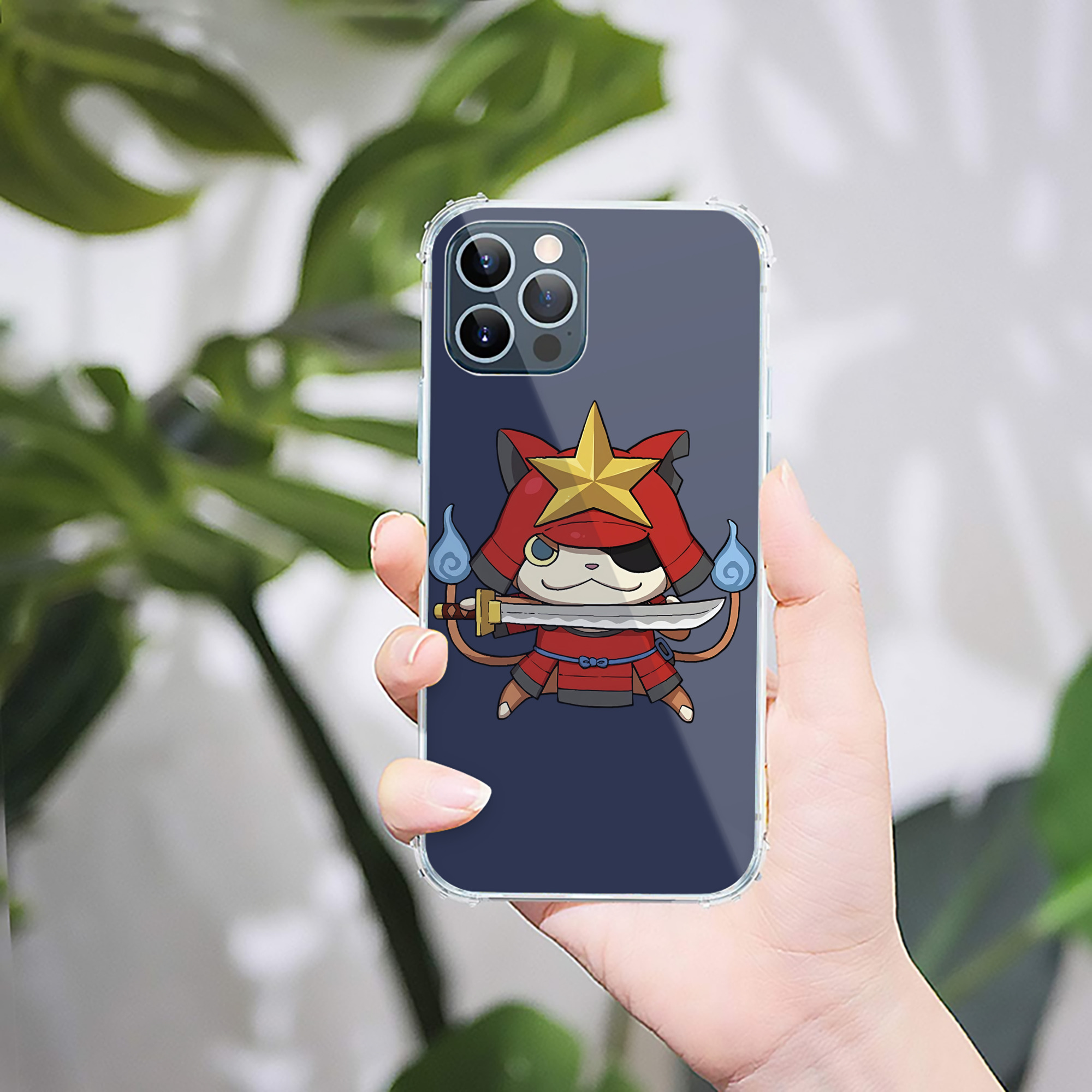 （画像用） 妖怪ウォッチ Yo-kai Watch 【iPhone 12シリーズ対応】透明スマホケース（クリアソフトケース）